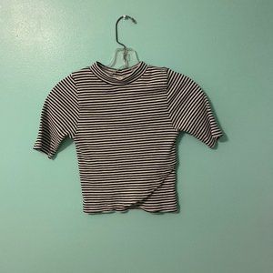 Striped Crop Top